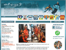Tablet Screenshot of miamiskiclub.com